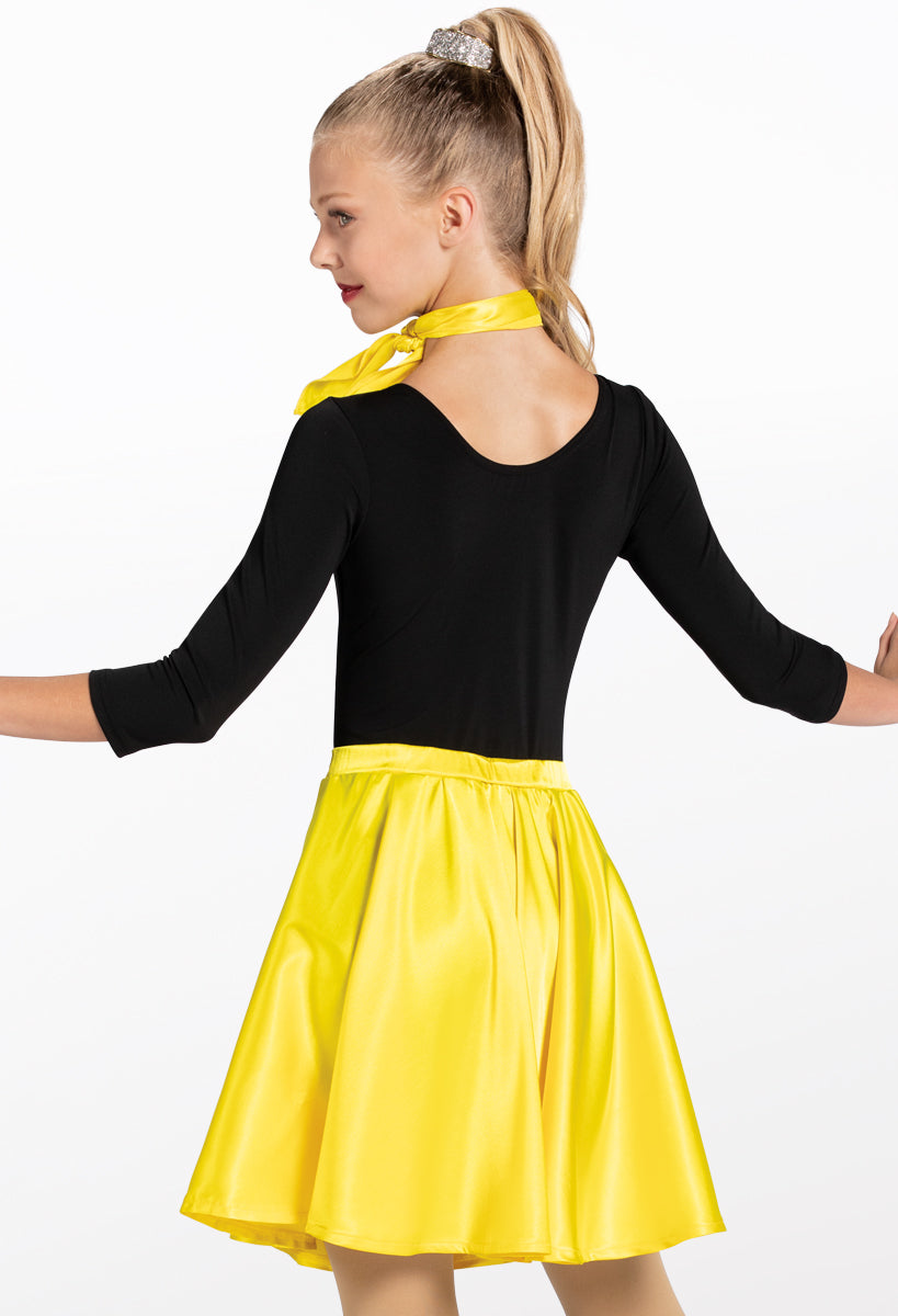 Pre-Owned Costume Weissman  12919 Medium Child Red Skirt Jazz  Grease