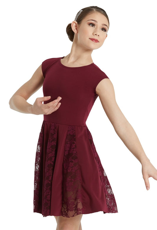 Pre-Owned Costume Weissman  11250 Small Adult Burgundy Dress Contemporary