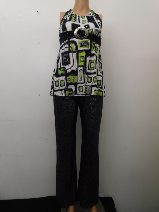 Pre-Owned Costume Dansco   Medium Adult Lime Green  Jazz