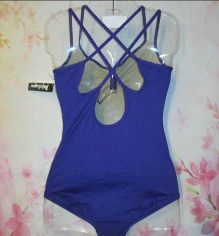 New Leotard Body Wrappers BWP211 XL Adult  Royal Blue Ballet Modern