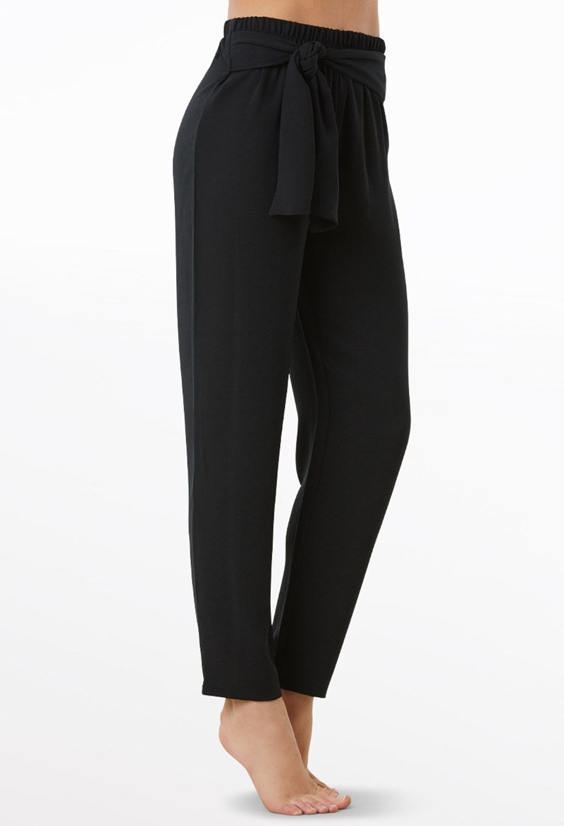 Pre-Owned Pants Balera AH10783 XS Adult Black Jazz Tap