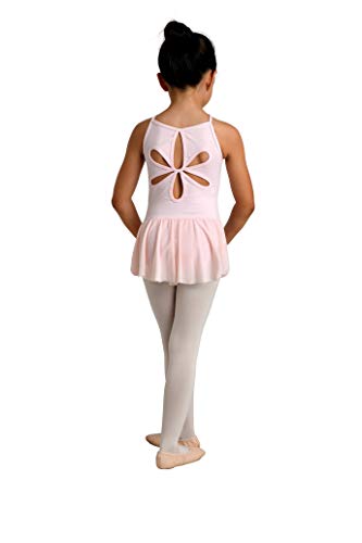 Pre-Owned Leotard Dress DanzNMotion  19207C Medium Child BLACK  Ballet Tap
