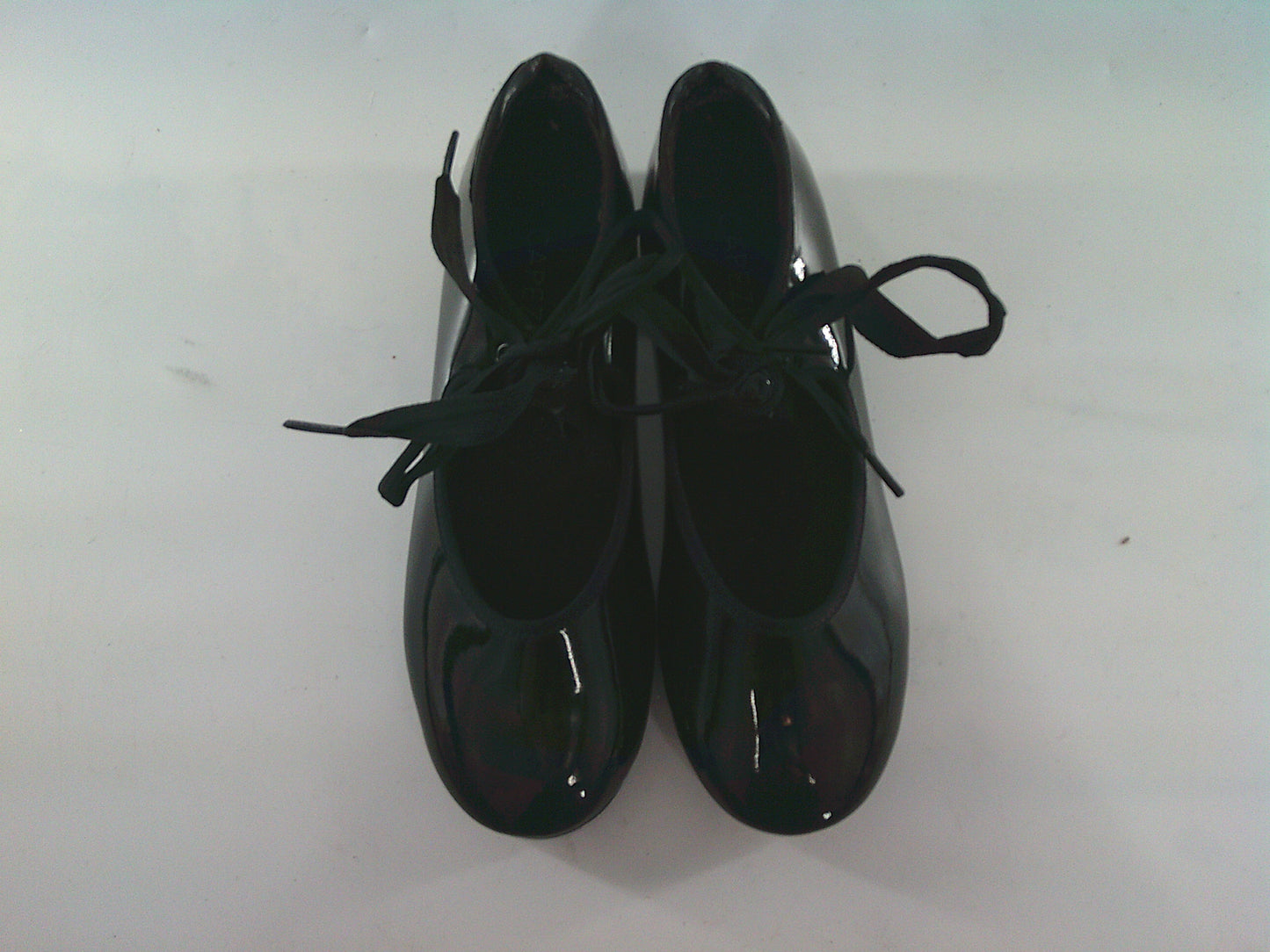Pre-Owned Tap Shoes Capezio Big Kid 2.5M Tyette Man Made Elastic Student