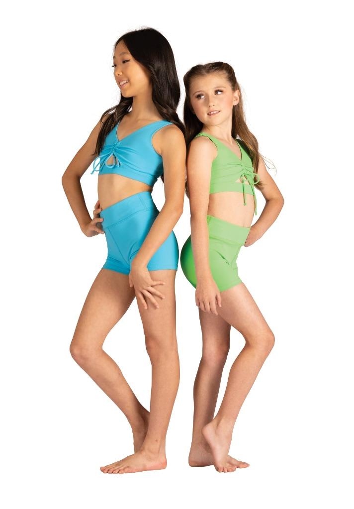 New Shorts Danz N Motion 22406C Child Sizes Multiple Colors Jazz Acro Cheer