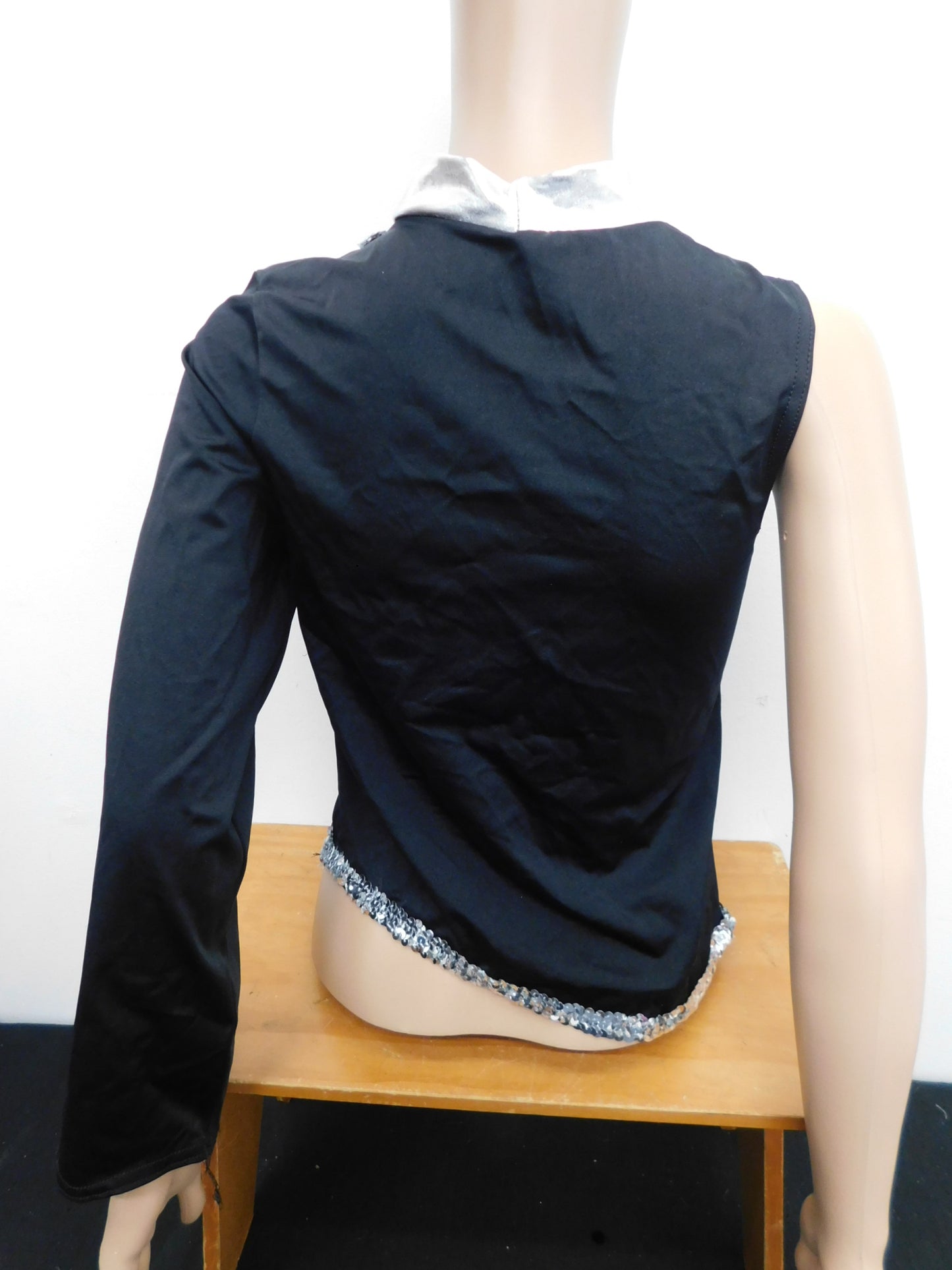 Pre-Owned Tank Costume Gallery NONE Medium Adult Silver Jazz