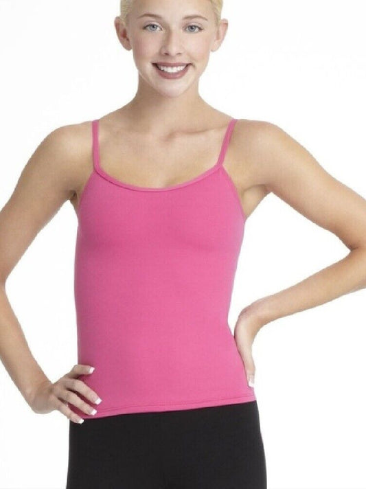 Pre-Owned Top Capezio  TB104 Medium Adult Hot Pink  Jazz
