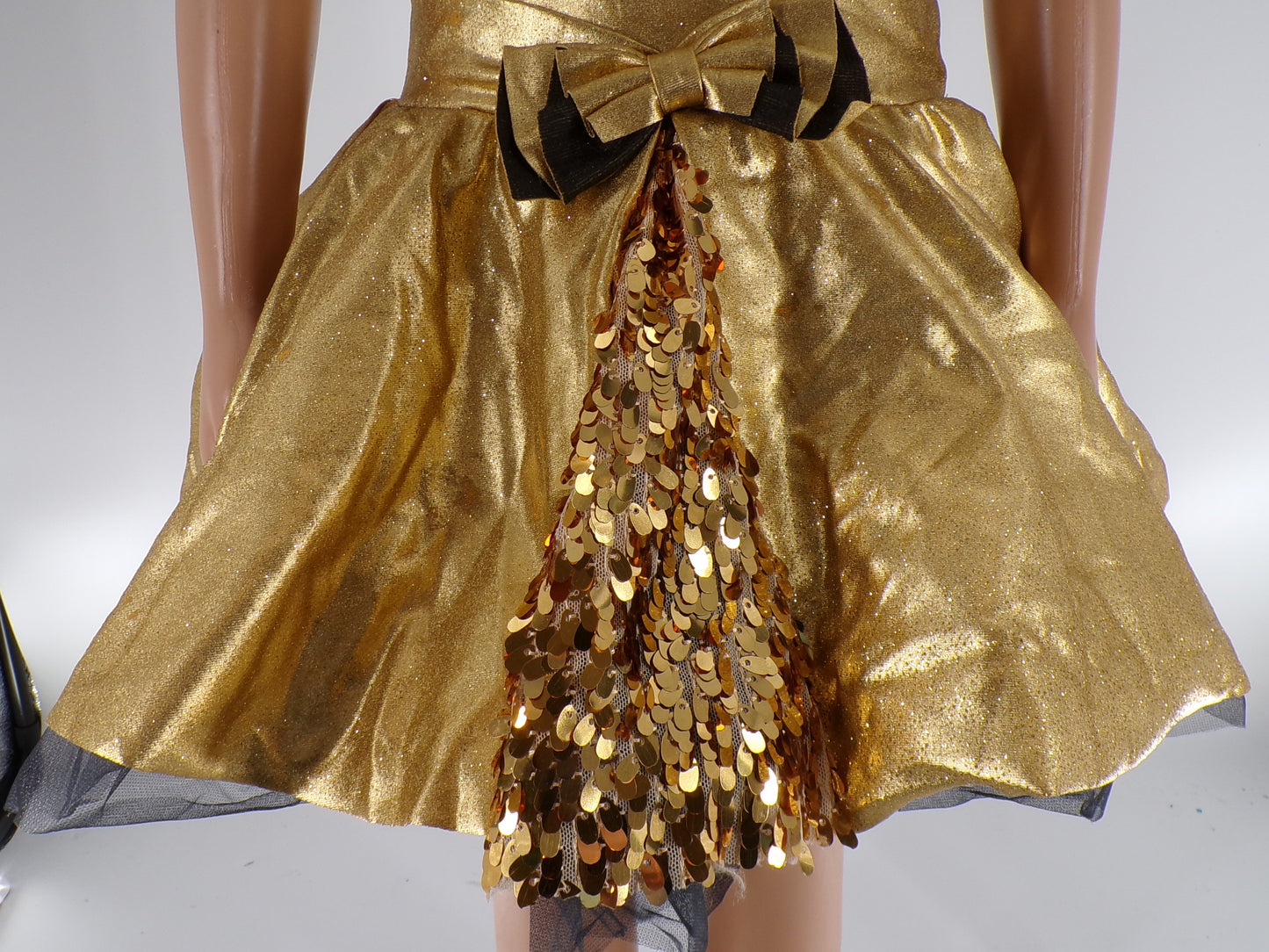 Pre-Owned Costume Unbranded   Medium Child Gold  Jazz