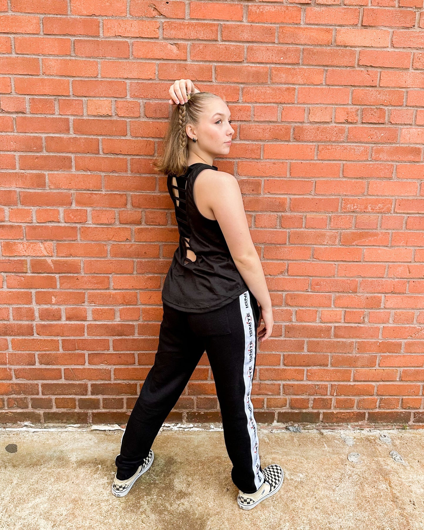 Pre-Owned Tank Ignite Dance Competition   Child One Size Red  Jazz