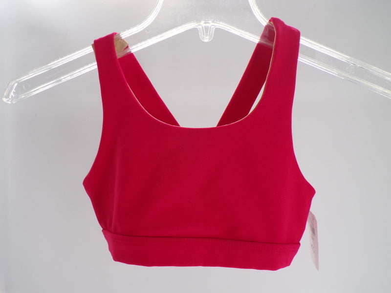 Pre-Owned Sports Bra Top Old Navy   Medium Child  Red/Pink  Jazz Cheer