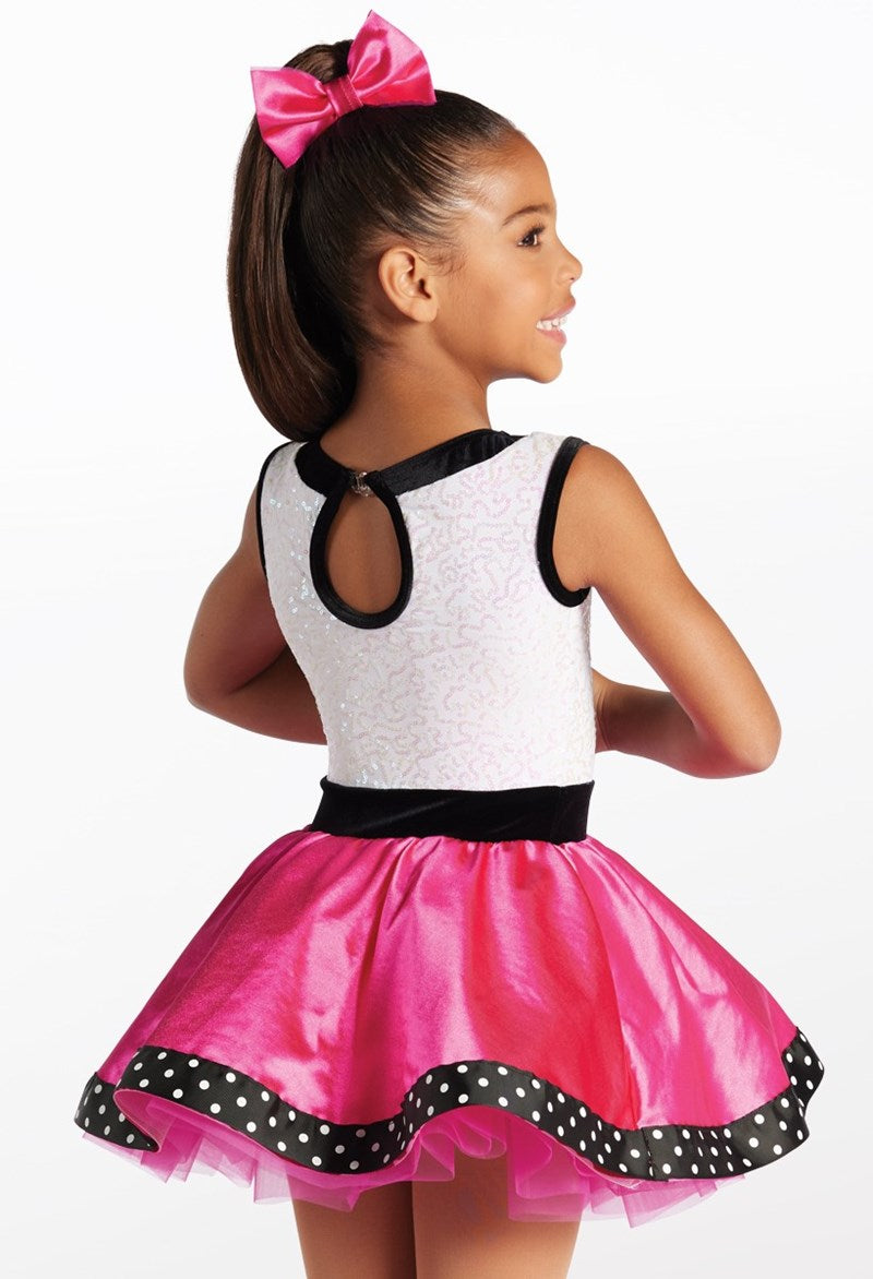 Pre-Owned Costume Weissman  15332 Intermediate Child  Turquoise  Jazz Sequin