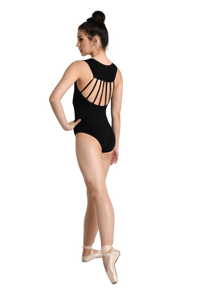 New Leotard Danz N Motion 2409A Adult Sizes Black Ballet Jazz