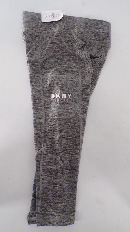 Pre-Owned Crop Leggings DKNY   Medium Child Gray  Hip Hop Jazz