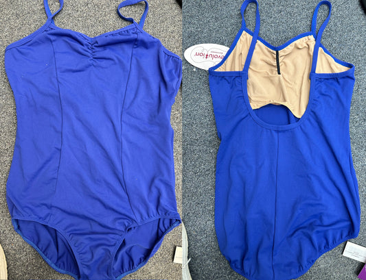 New Leotard Revolution RD10038 Large Adult  Royal Blue  Ballet