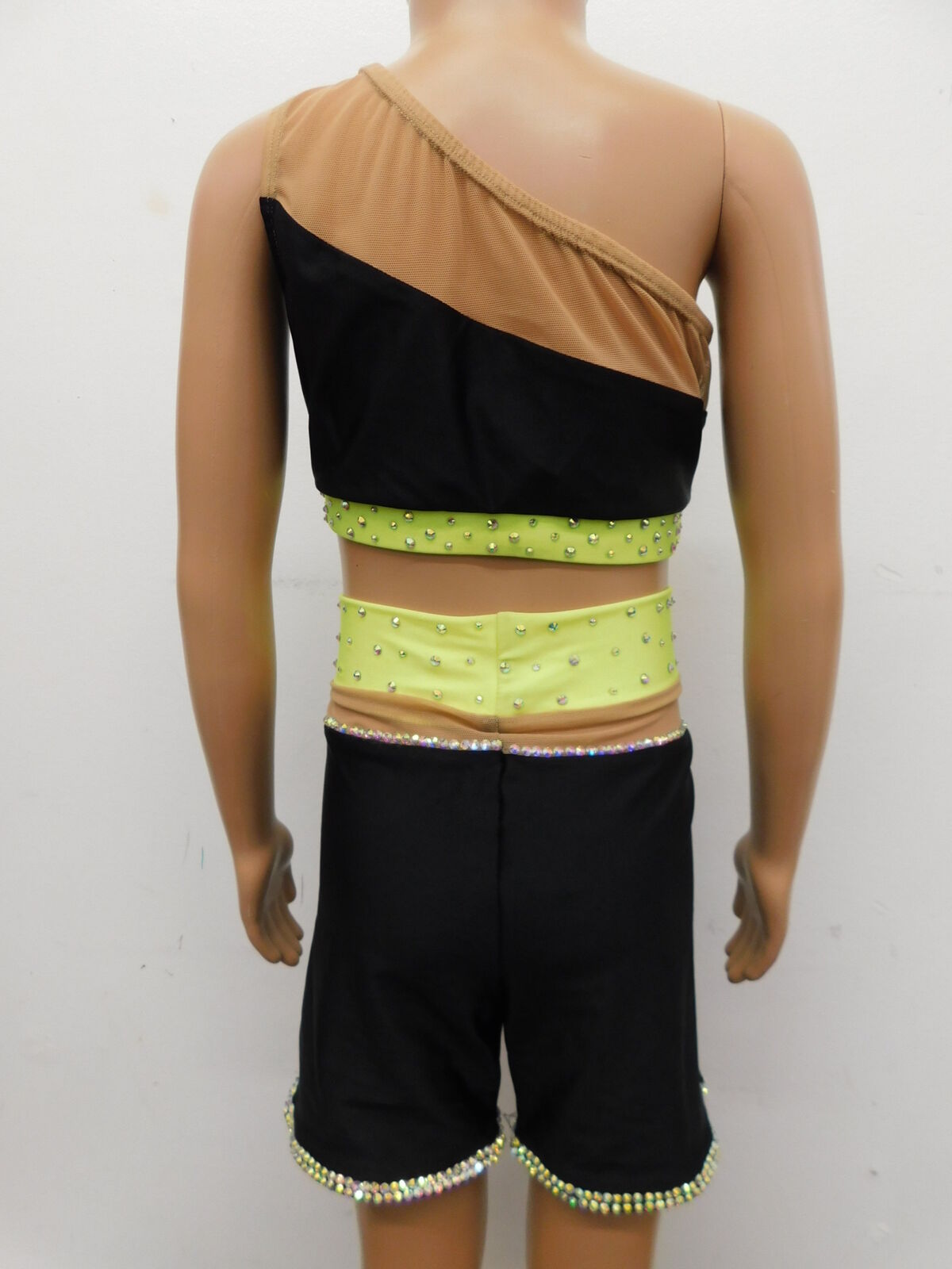 Pre-Owned Costume Patrick J   XL Child Lime Green  Jazz