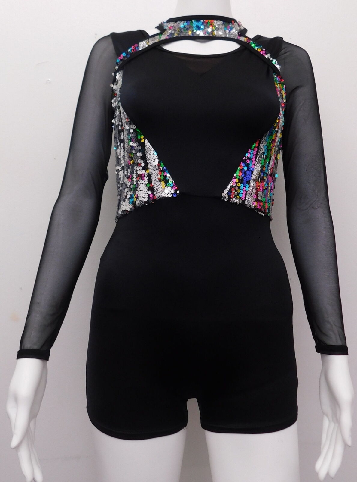Pre-Owned Costume Curtain Call J5494 XL Child Black  Jazz