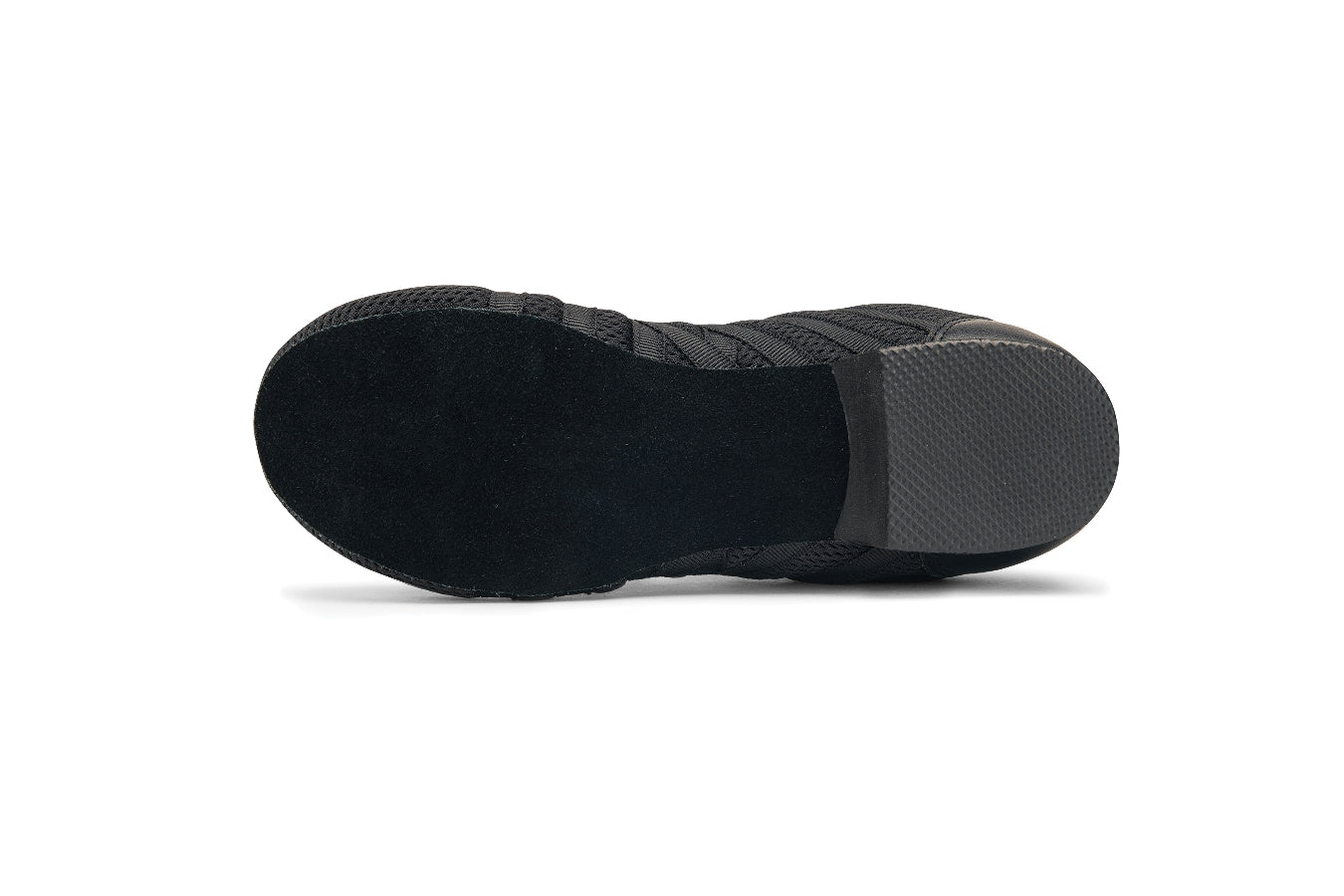 New Dance Hip Hop Sneakers Danz N Motion 9895 Black Split Sole Zumba Jazz