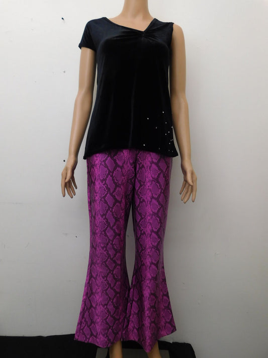 Pre-Owned Retro Costume Costume Gallery   Large Adult Purple  Jazz Tap