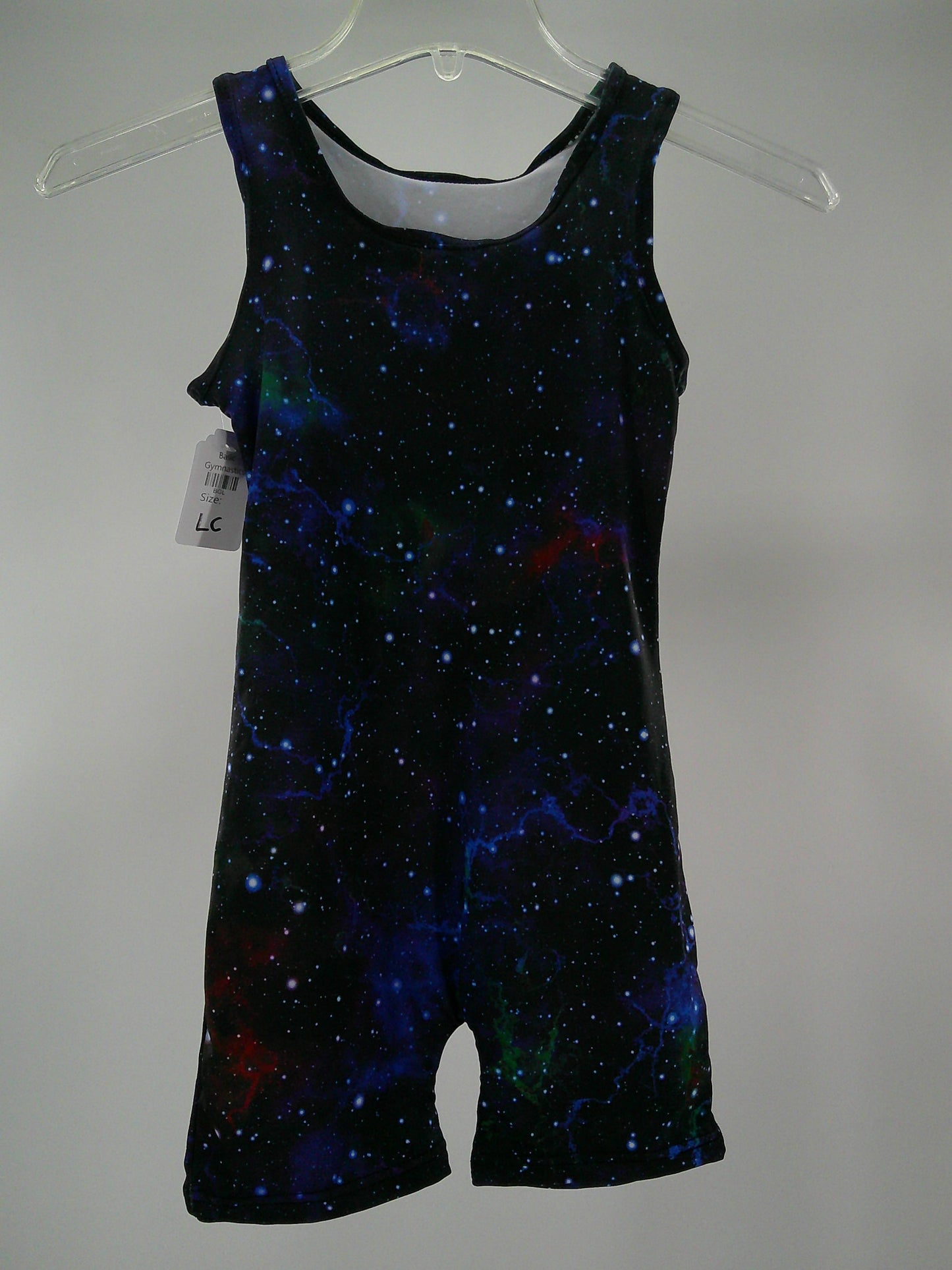 Pre-Owned Biketard Amazon Large Child Blue Acro Tumbling