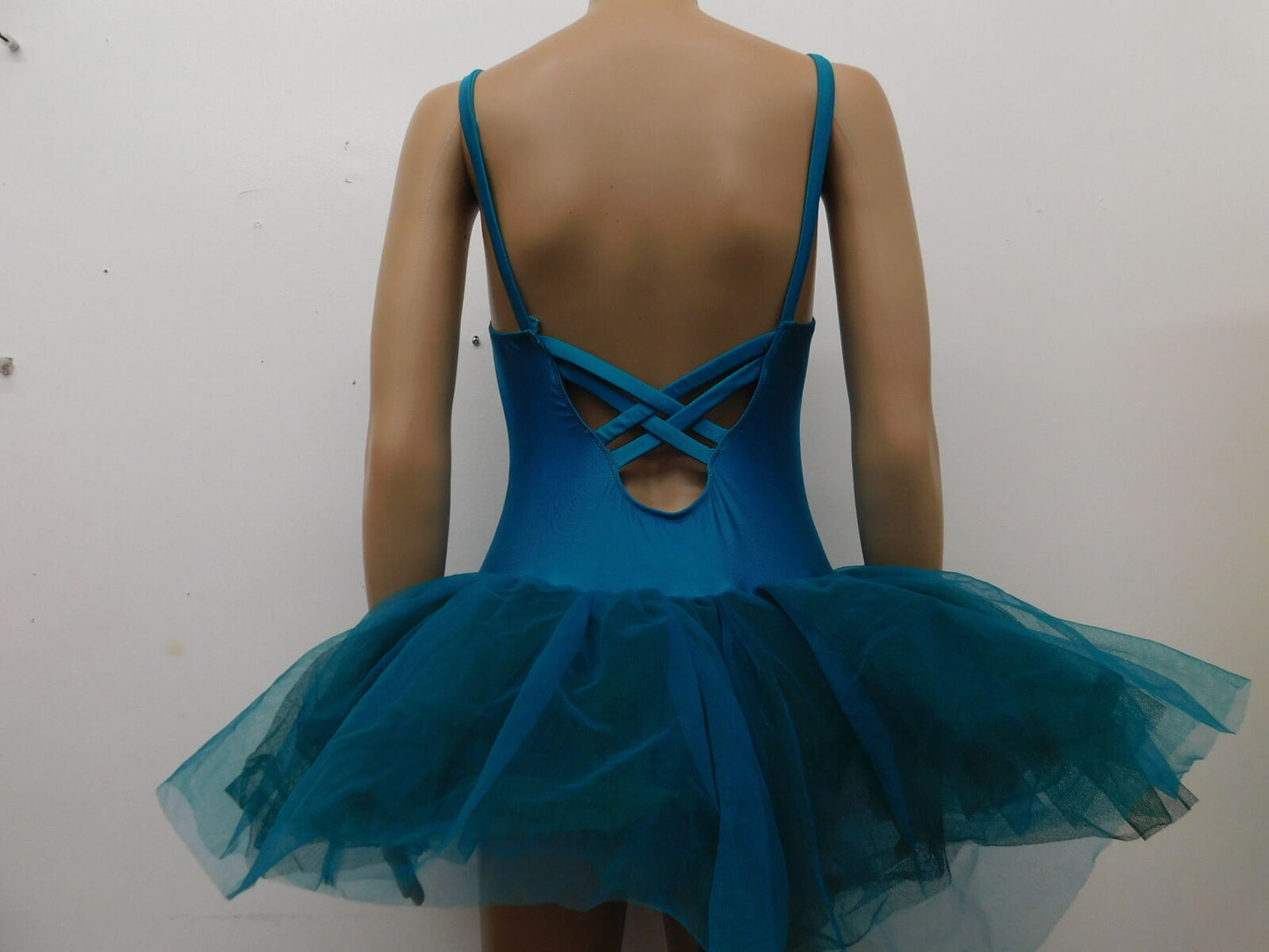 Pre-Owned Costume Revolution  697 Medium Child Green Tutu Ballet Sequin