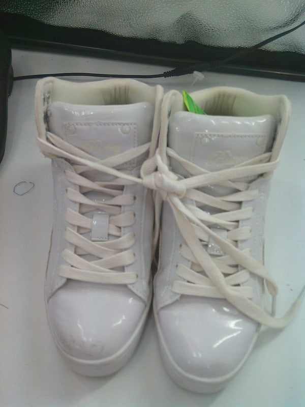 Pre-Owned Hip Hop Shoes Pastry Adult 5.5M High Tops Leather