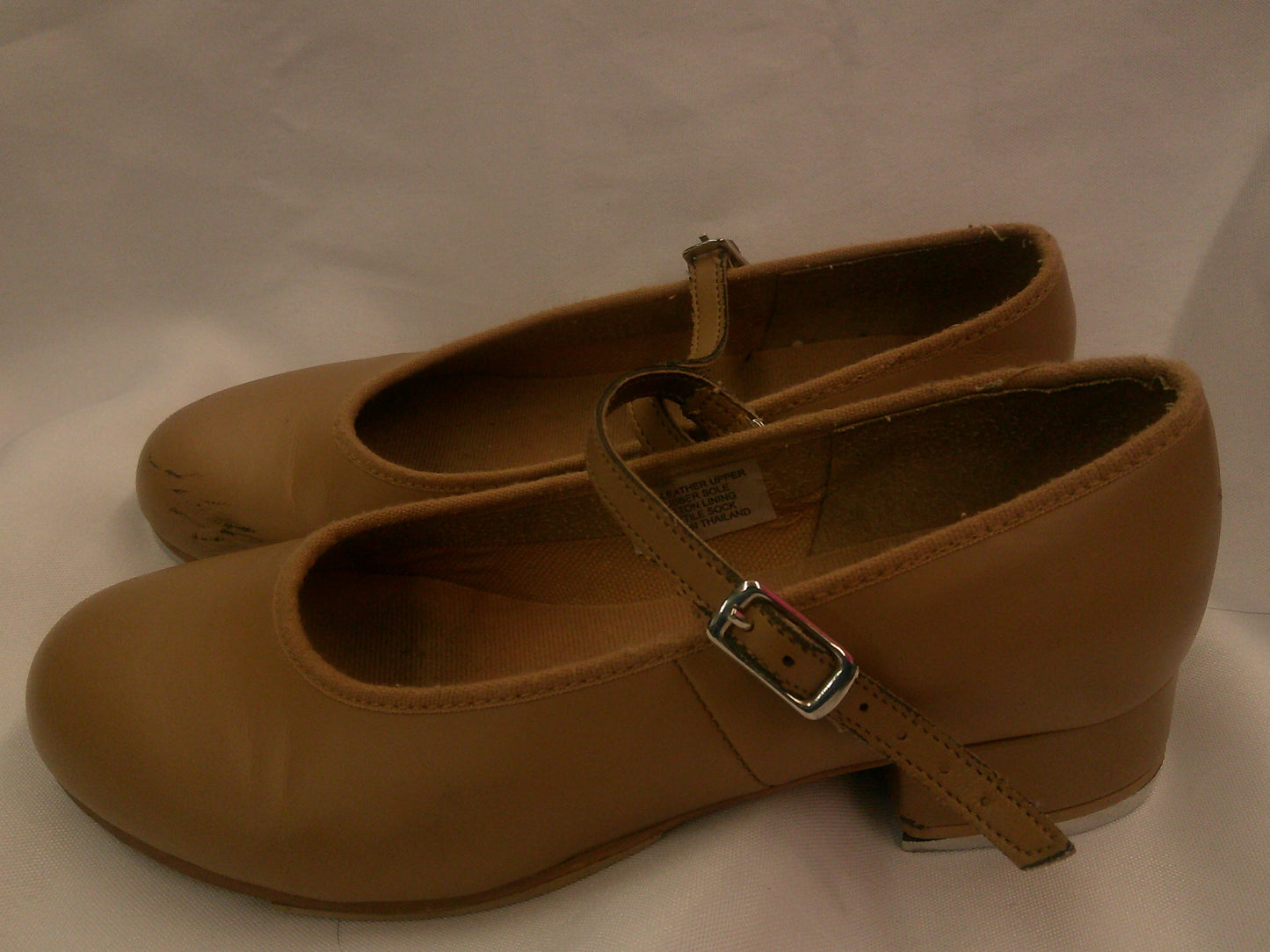Pre-Owned Tap Shoes Bloch Kids 1.5M Mary Jane Leather Buckle