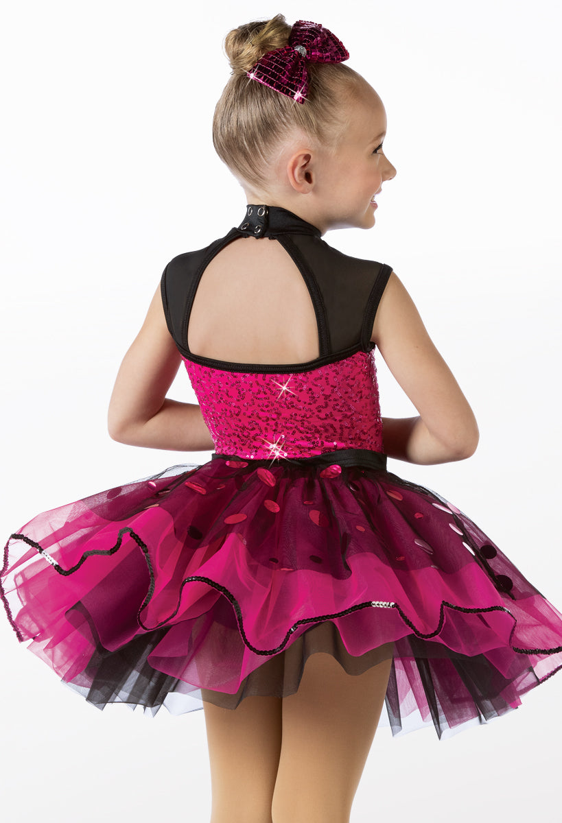 Pre-Owned Costume Weissman  14374 XS Child Gold  Jazz sequins