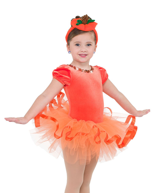 Pre-Owned Costume Wish Come True  803 XXS Child Orange  Ballet