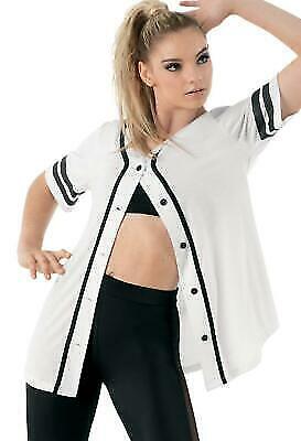 Pre-Owned Costume Top Balera  AH9224 Medium Child Blue Pink Hip Hop