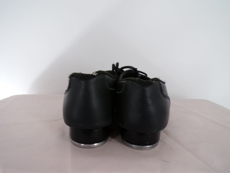 Pre-Owned Oxford Tap Shoes 7M Adult Revolution 581 Black