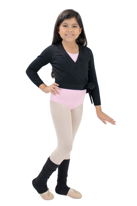 Pre-Owned Sweater Basic Moves BM4125G Tot/Small Child Black Ballet Tap