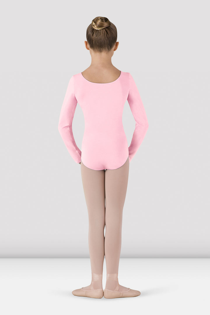 NEW Leotard Bloch Large Child Lt Pink Cotton Ballet Tap Jazz