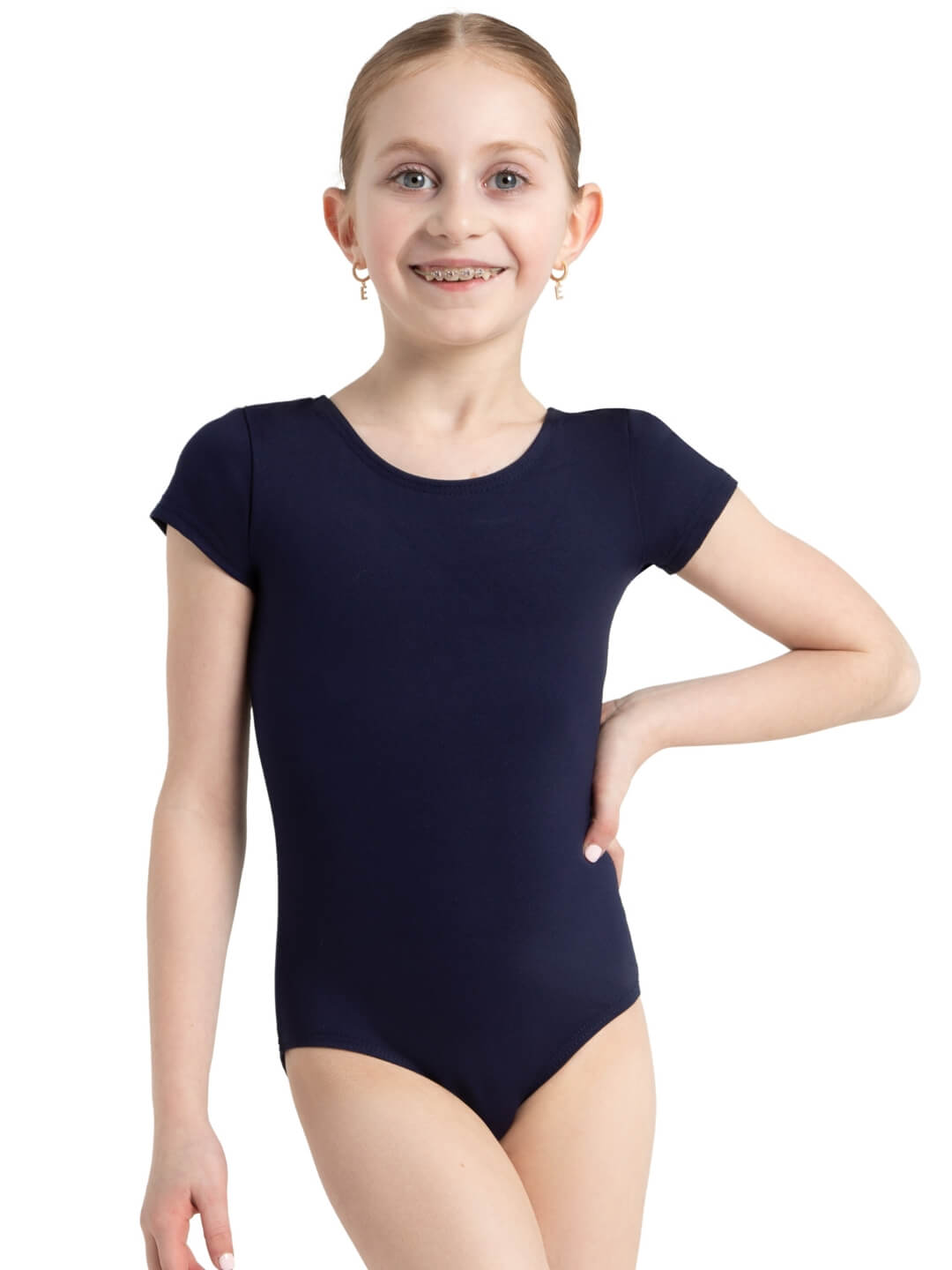 Pre-Owned Leotard Capezio TB132C Medium Child Lavender Ballet Jazz