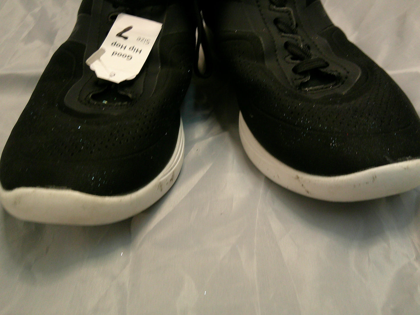 Pre-Owned Hip Hop Shoes Pastry Trainer Women 7M Sneakers Canvas Lace Up Rubber