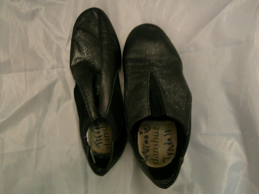 Pre-Owned Shoes Jazz Danz N Motion 9515 Black 6.5M Split Sole