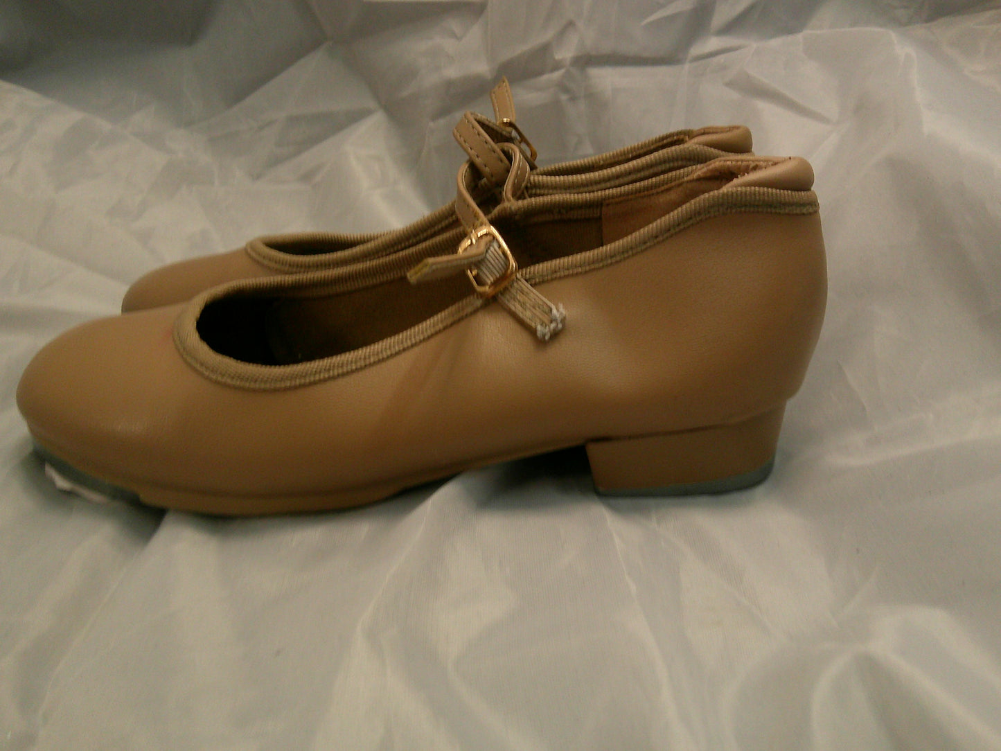Pre-Owned Tap Shoes Danshuz 751 Toddler 12.5M Tan Mary Jane Buckle
