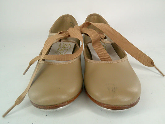 Pre-Owned Tyette Tap Shoes Barbette Big Kid 2M Tan