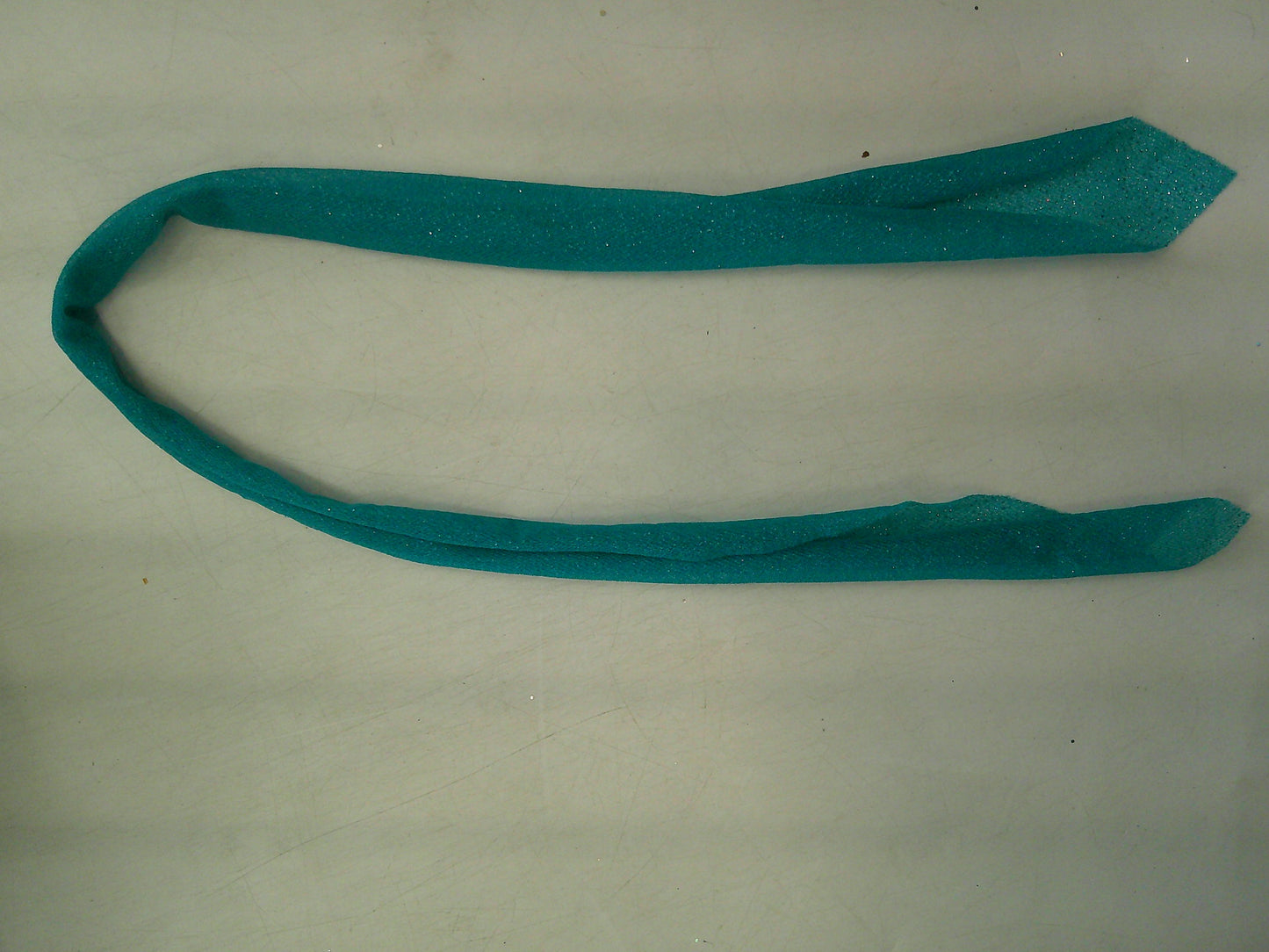 Pre-Owned Costume Medium Adult Teal A Wish Come True V1956 Lyrical Ballet Contemporary Glitter Handkerchief Skirt