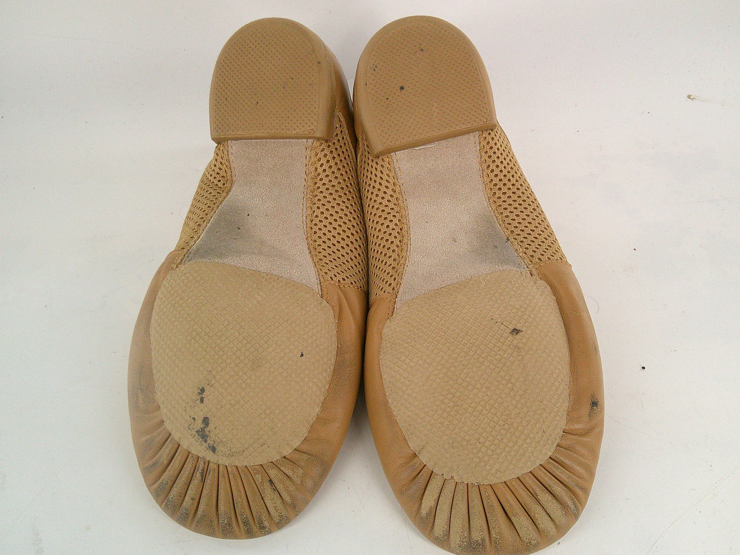 Pre-Owned Jazz Shoes Revolution Adult 7M Pull On Leather Split Sole