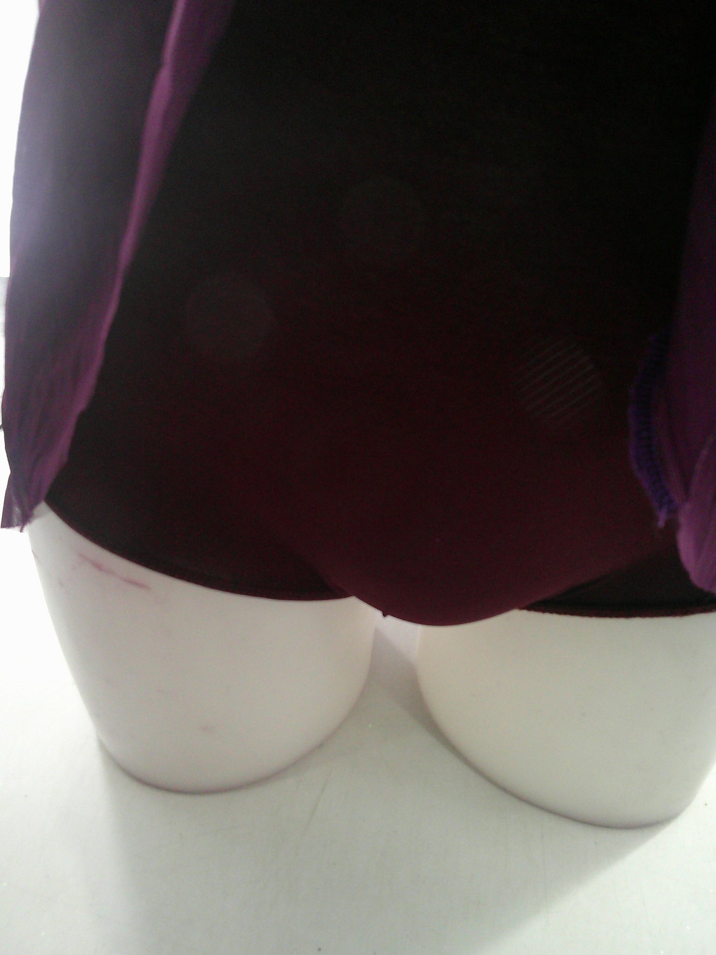 Pre-Owned Costume Small Adult Purple Art Stone 0355 Lyrical Ballet Contemporary Flowy Glitter Asymmetry