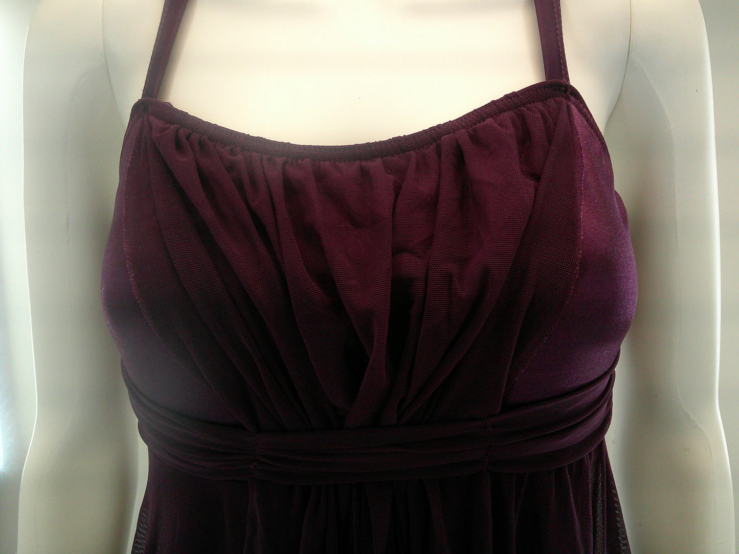 Pre-Owned Costume Small Adult Purple Weissman 6448 Lyrical Ballet Contemporary Mesh Draping