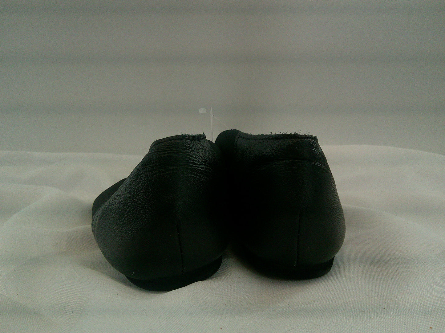 Pre-Owned Jazz Shoes So Danca JZ43 Black Adult 10.5XW Pull On Leather Split Sole