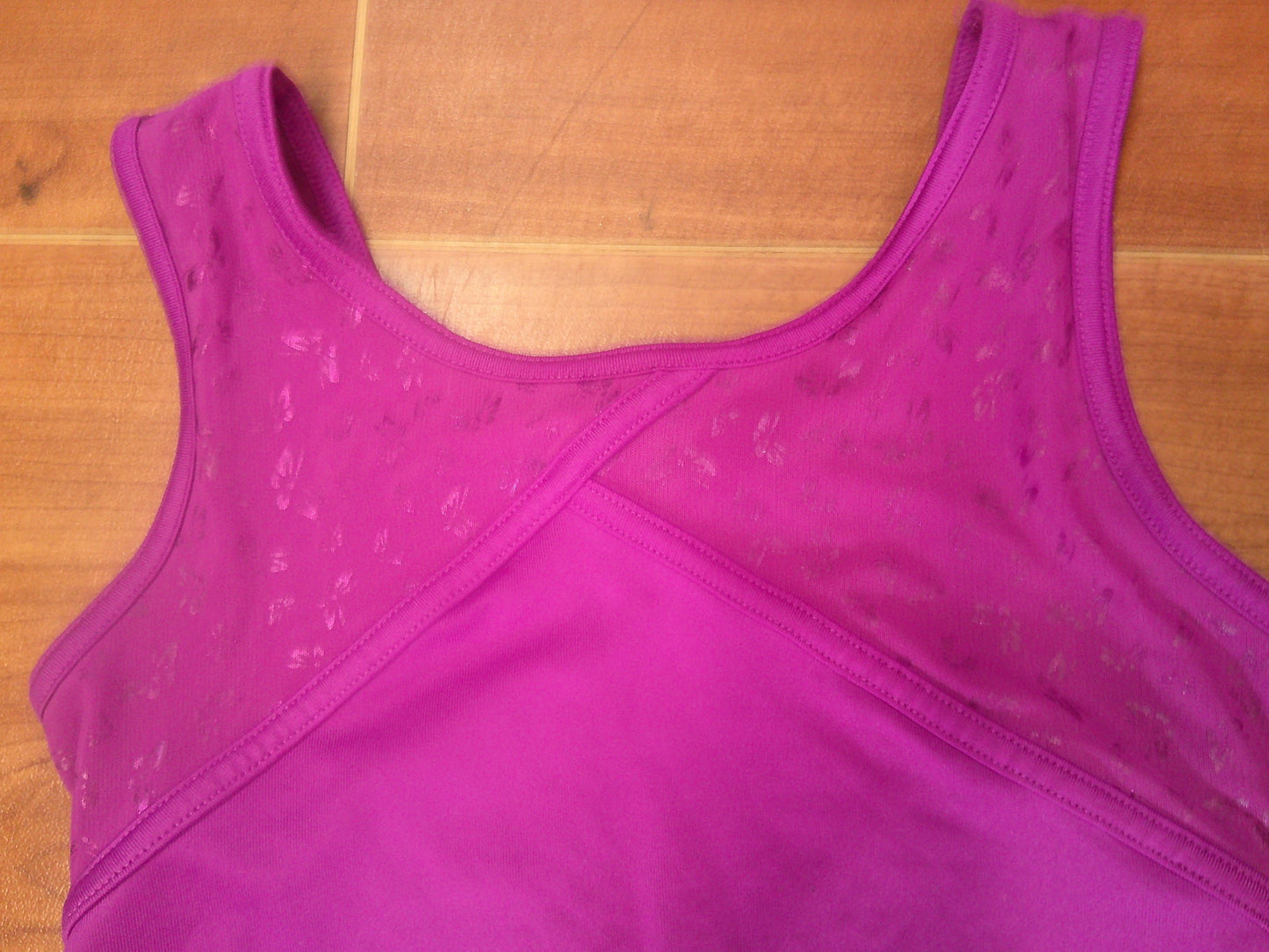 Pre-Owned Leotard Capezio FS6771 Medium Child Pink Jazz Acro Tap