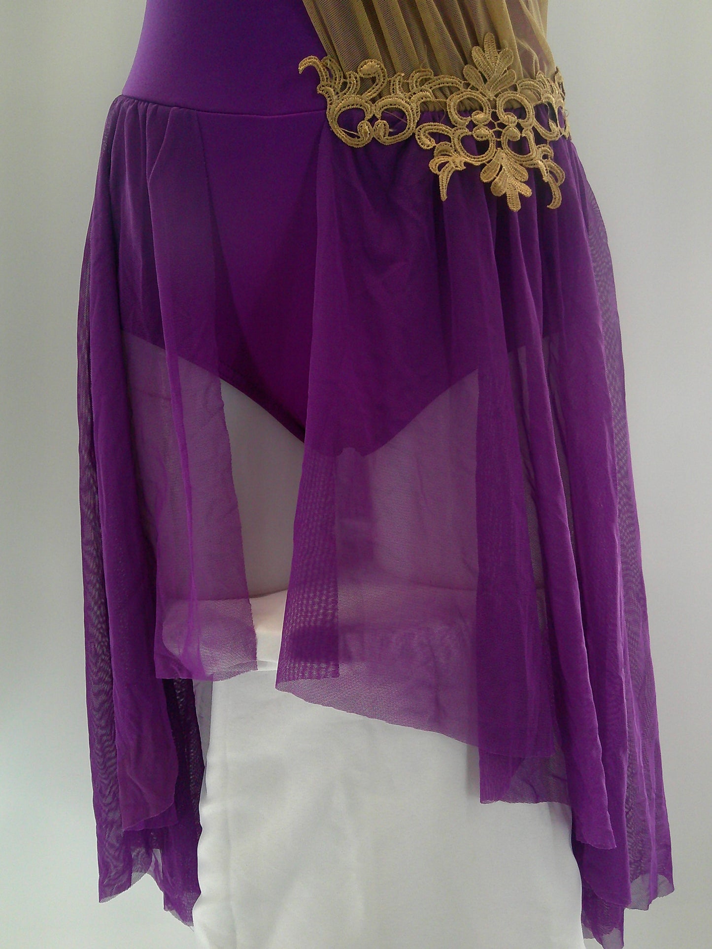 Pre-Owned Costume Lyrical Small Adult Purple Kelle Dress Flowy Contemporary Ballet