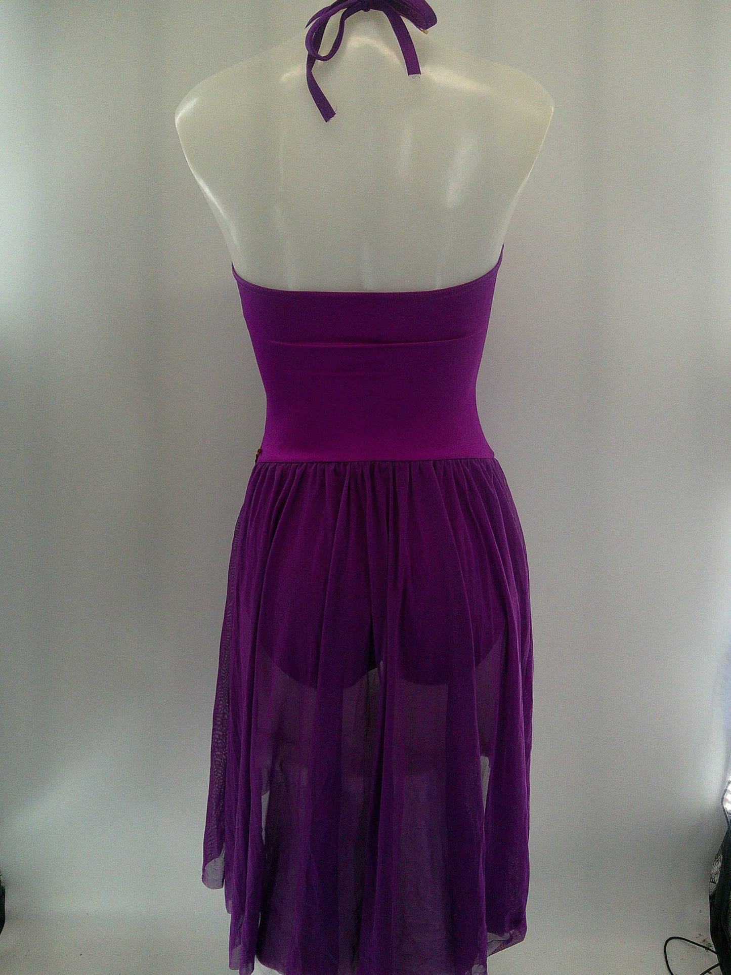 Pre-Owned Costume Lyrical Small Adult Purple Kelle Dress Flowy Contemporary Ballet