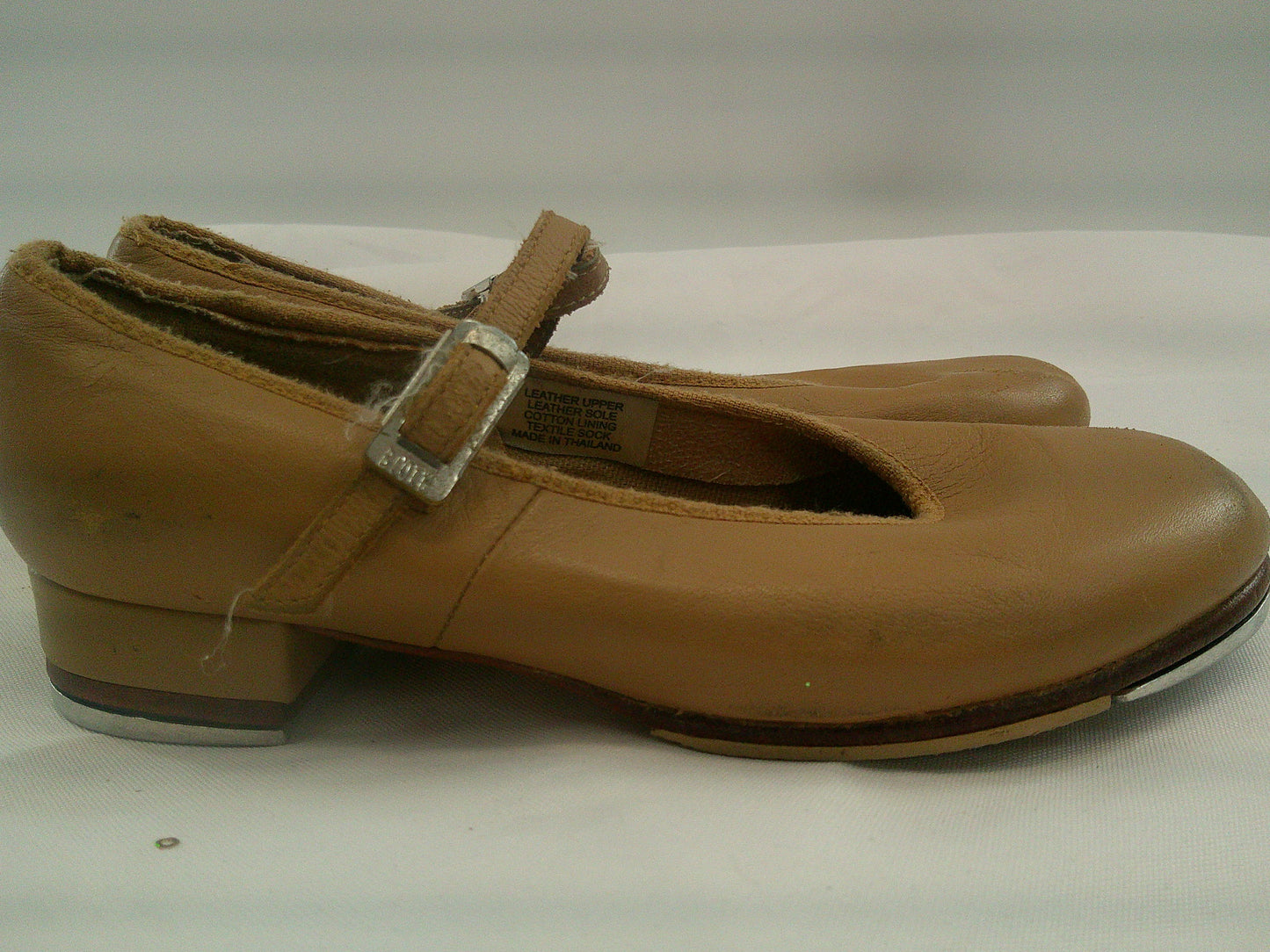 Pre-Owned Tap Shoes Bloch Girl's 12.5M Mary Jane Leather Buckle