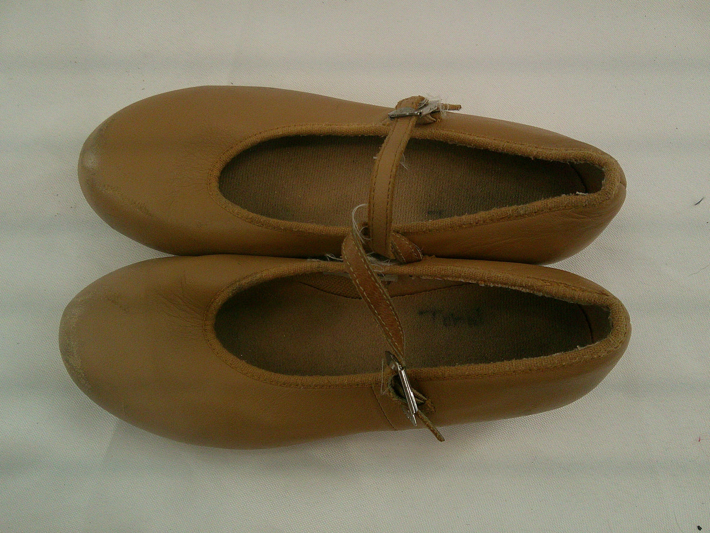 Pre-Owned Tap Shoes Bloch Girl's 12.5M Mary Jane Leather Buckle