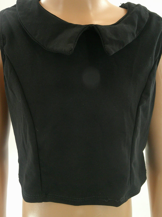 Pre-Owned Crop Top Large Child Black Tag1080 Style 11860 jazz Tap Musical