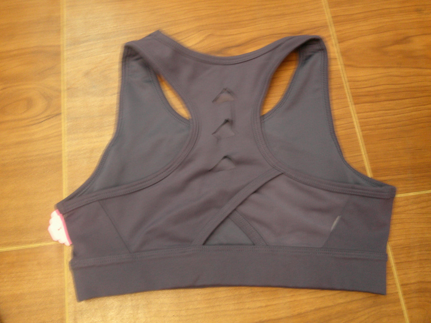 Pre-Owned Crop Top No Tag Purple Small Adult Mesh Racer Back