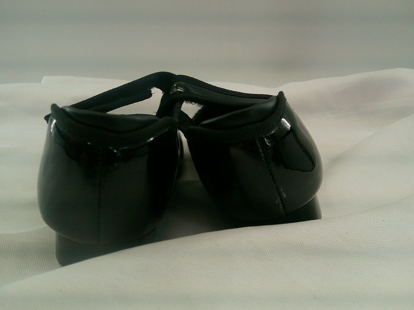 Pre-Owned Tap Shoes Theatricals Kids 13.5M Mary Jane Black Easy Strap