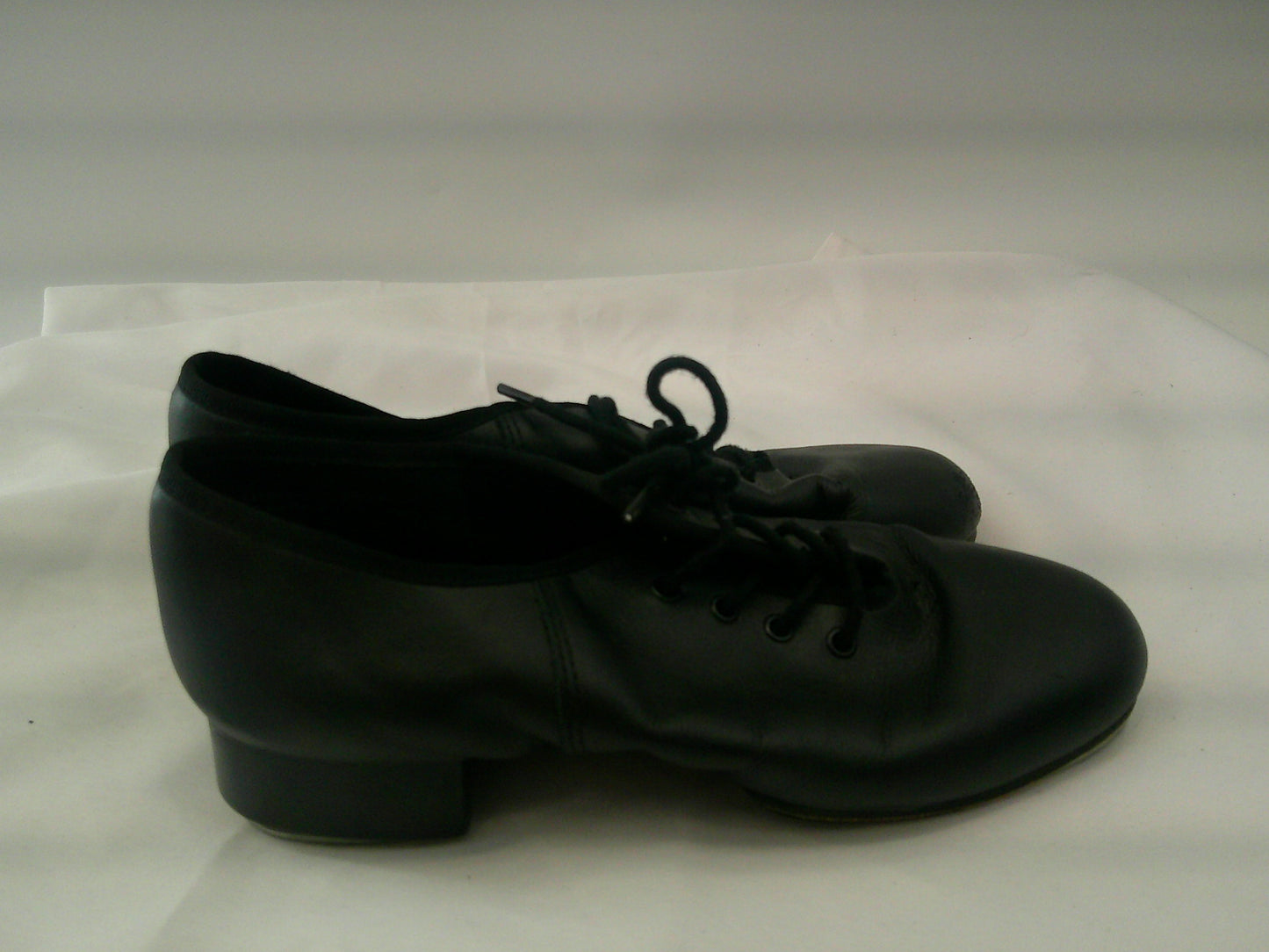 Pre-Owned Buck Clogging Shoes Steven Stompers Womens 7.5M Oxford Leather Split Sole